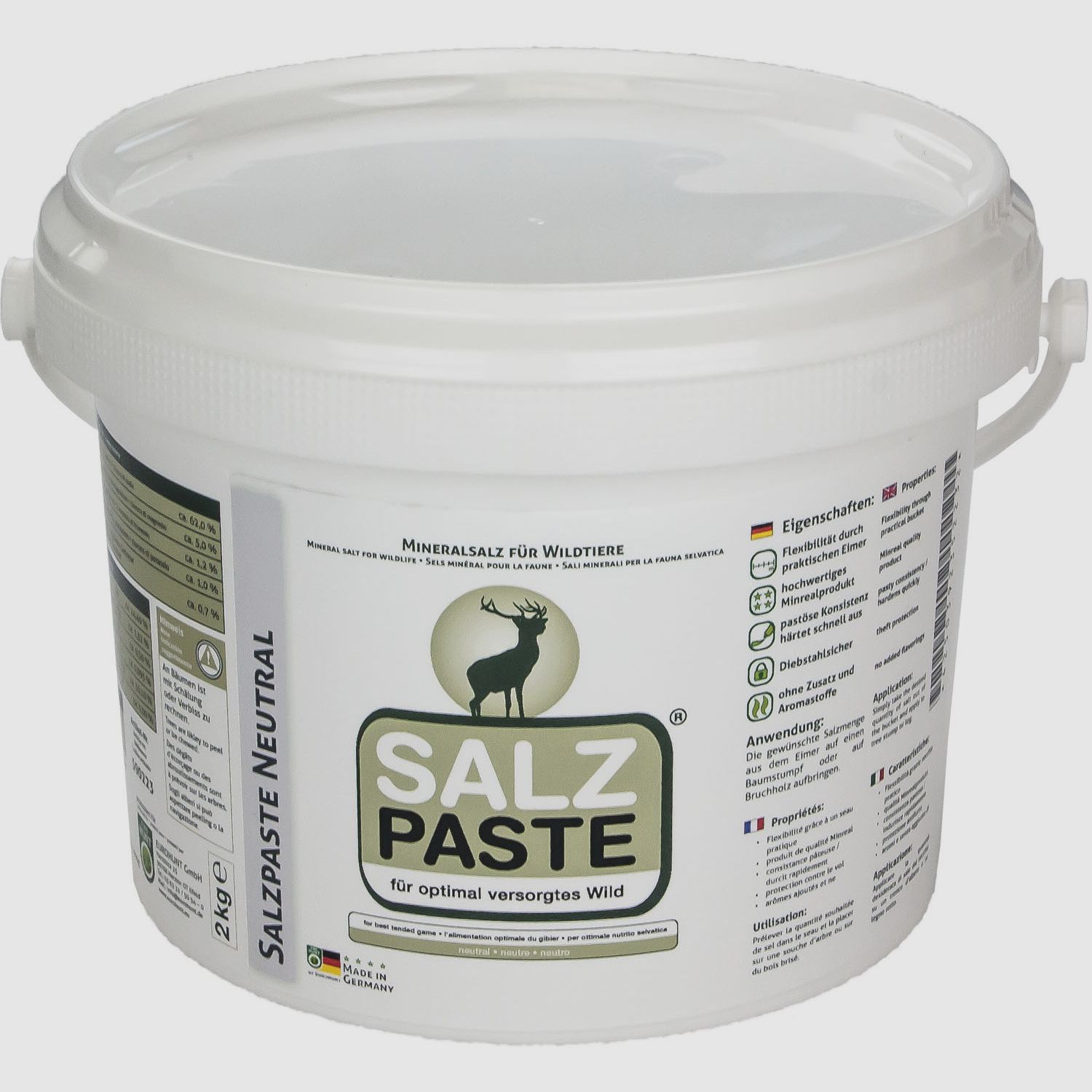 Salzpaste neutral 2 kg Eimer