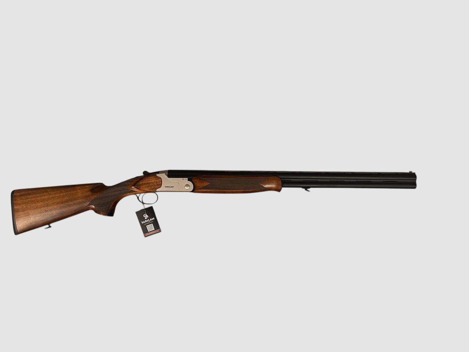 Saricam DB-12 U-102 Kal. 12/76 – klassische Bockflinte mit Nussbaumschaft, Bild 1 von 2