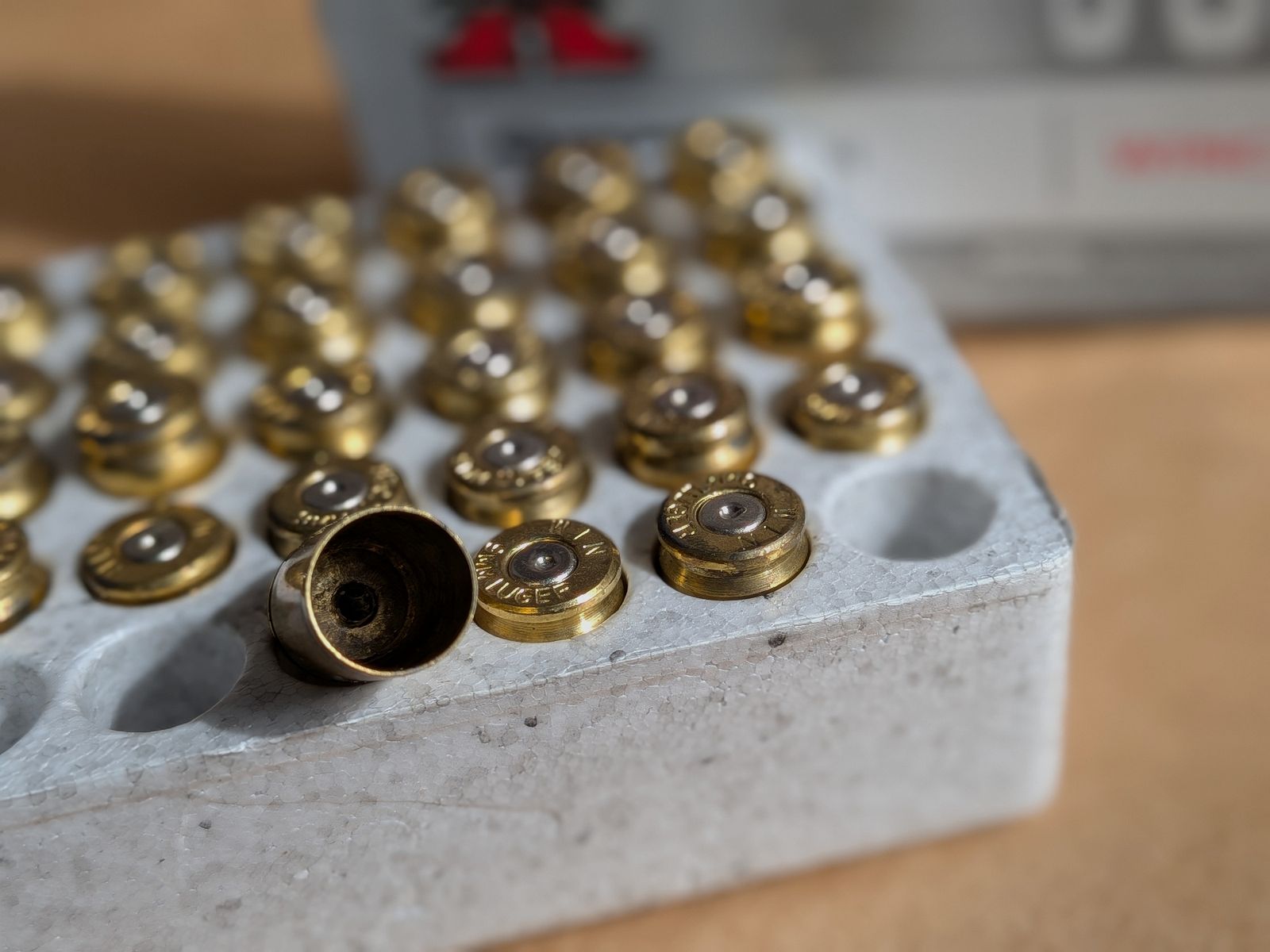Hülsen 9mm Luger Winchester WINCLEAN 9x19 mm °°°°°°°°°°°°°°°°°°°°°°°°°°°°°° 
