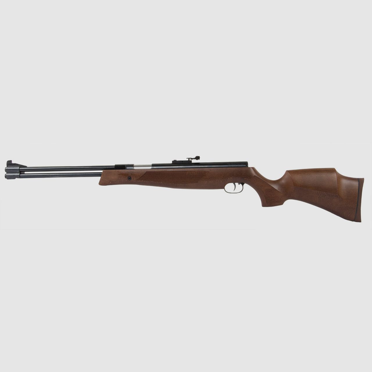 Starrlauf Luftgewehr Weihrauch HW 77 K Buchenholzschaft Kaliber 4,5 mm (P18)