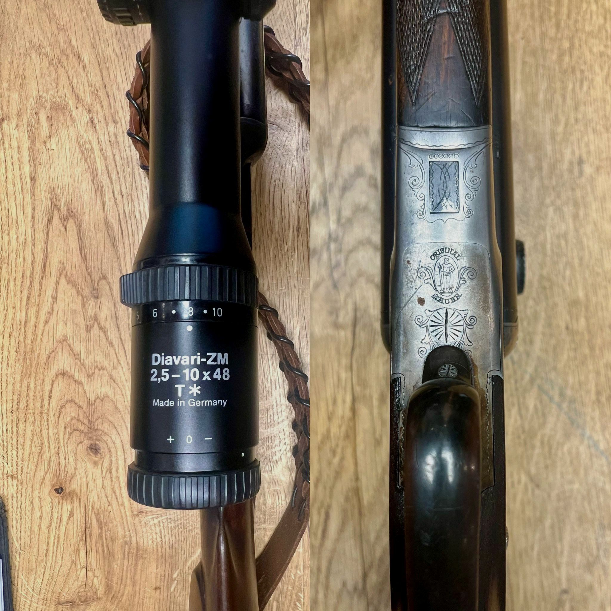 Sauer & Sohn Suhl mit Zeiss Diavari ZM 2,5-10x48 T*