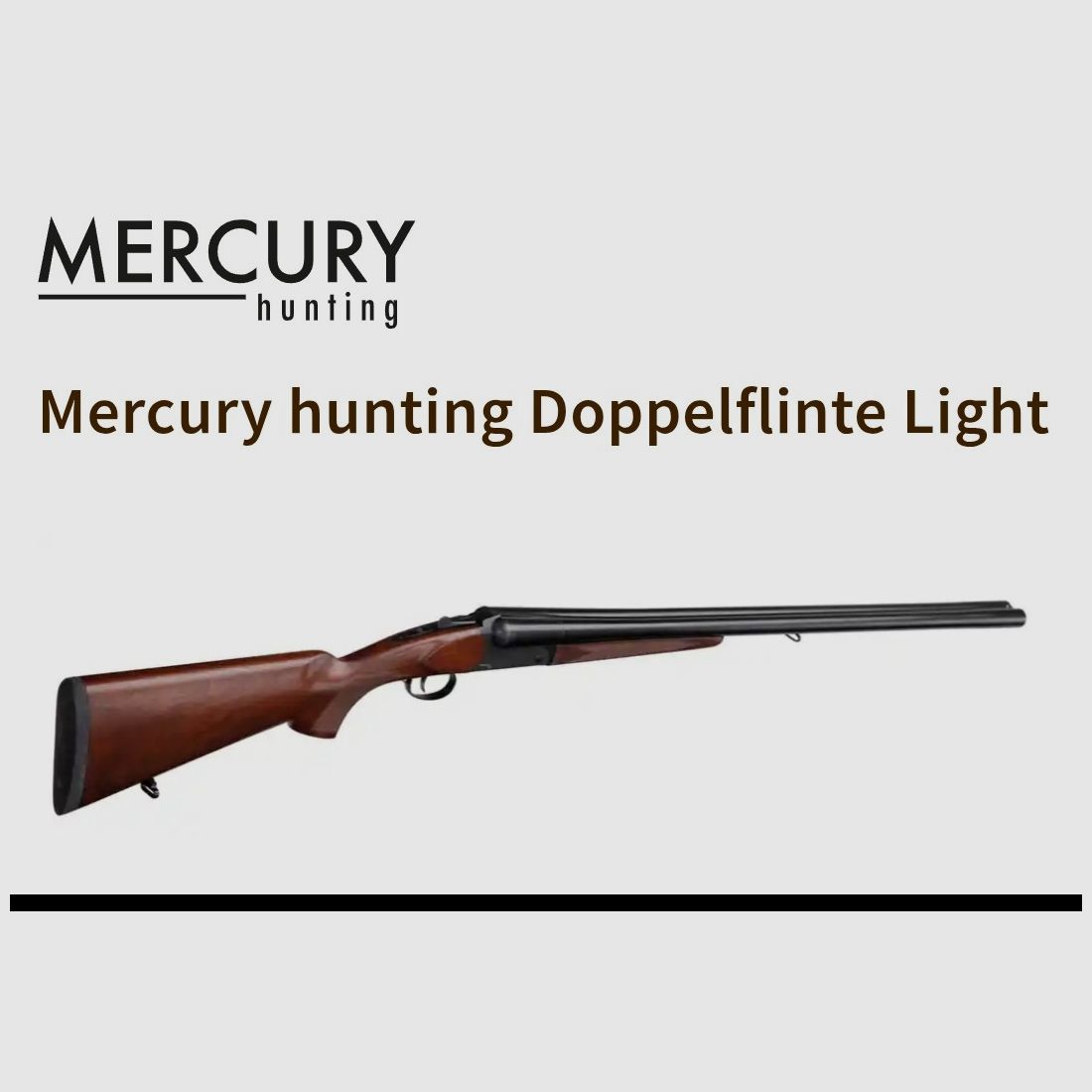 Mercury double-barrel shotgun / cross shotgun 12/76