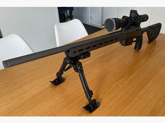 Como nuevo: Tikka T3x ACE Target Cerakote completo con GPO SPECTRA 6x, montaje ERA-TAC Block y bipode Fortmeier H184