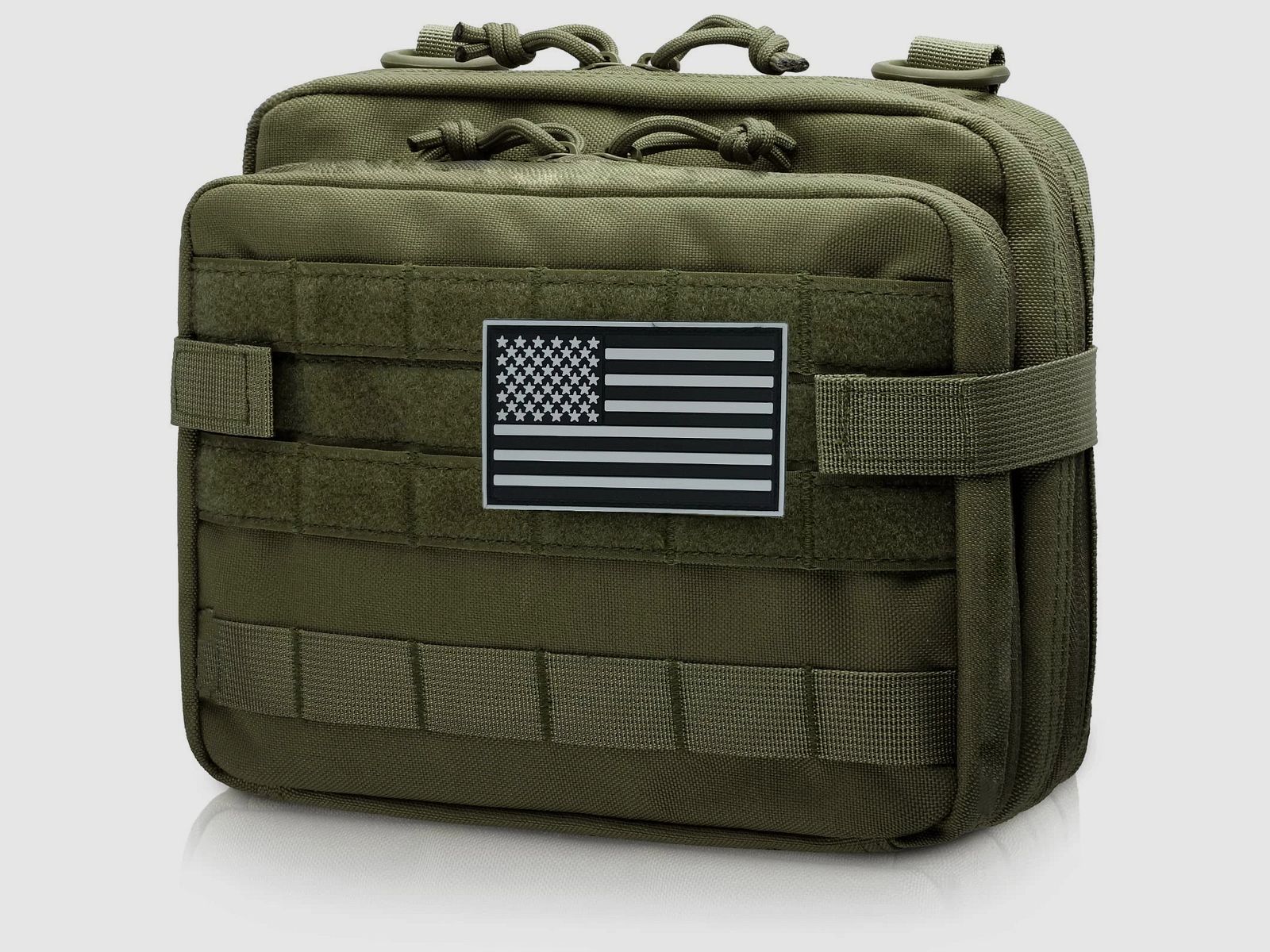 Taktische Admin-Tasche – MOLLE-kompatibel, doppellagig & mit großer Kapazität