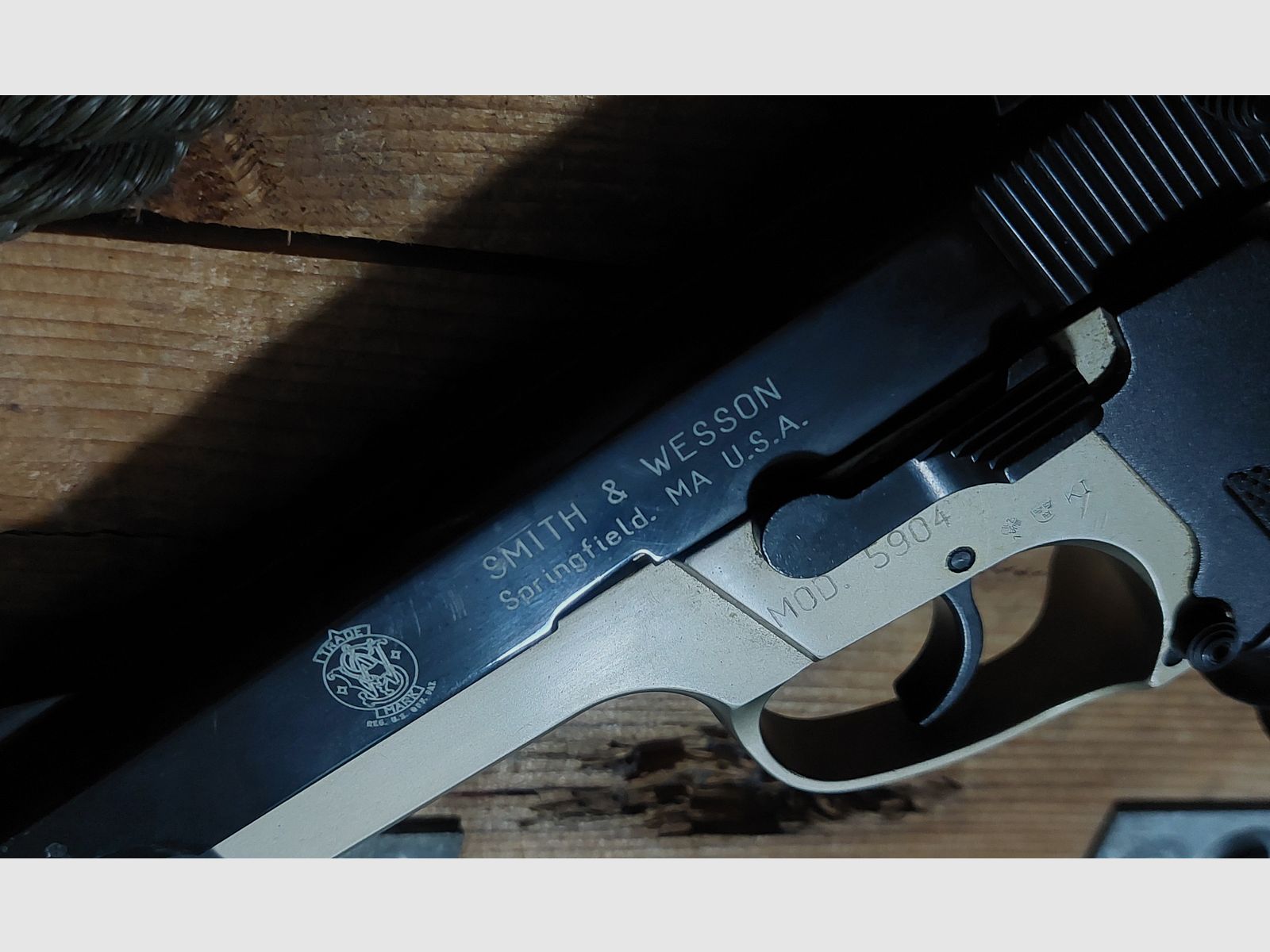 Smith&Wesson Mod. 5904 9 mm P.A.K (PTB 604)