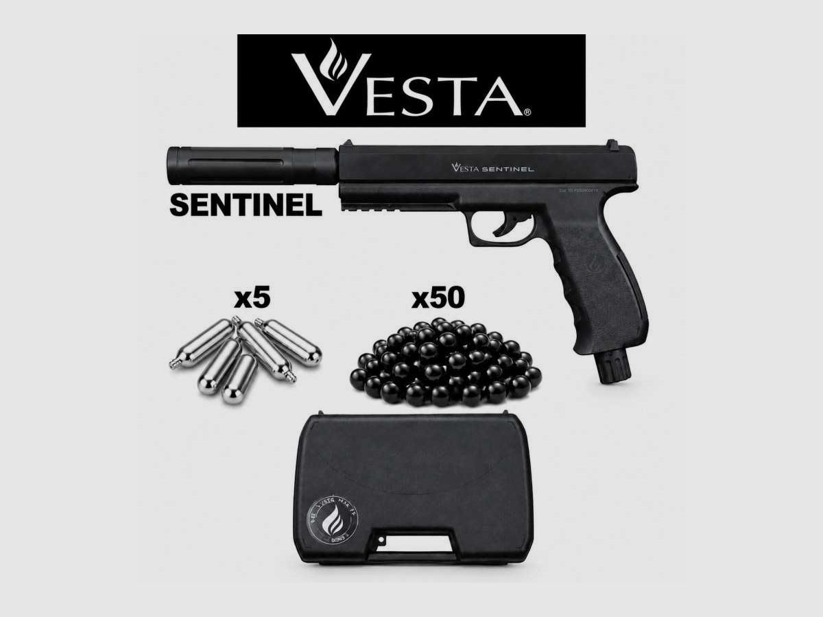 Pack Sentinel C50 Vesta 19J + Tachyon-S + Mallette + CO2 x5 + Billes x50, image 1 sur 2