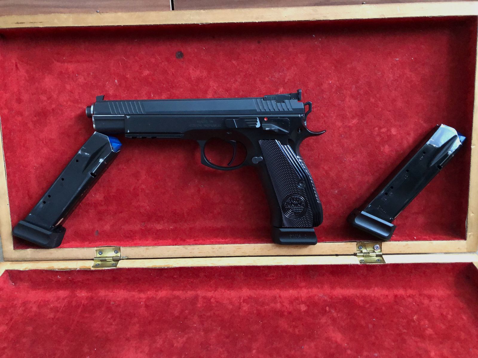 Pistol of the type CZ Taipan Pro Tuning in caliber 9 mm Luger