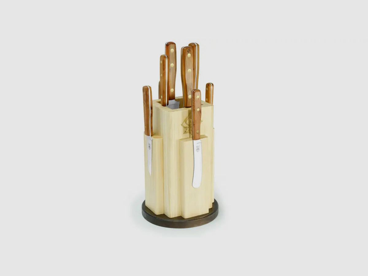 Blocco cucina PUMA con 8 coltelli da cucina