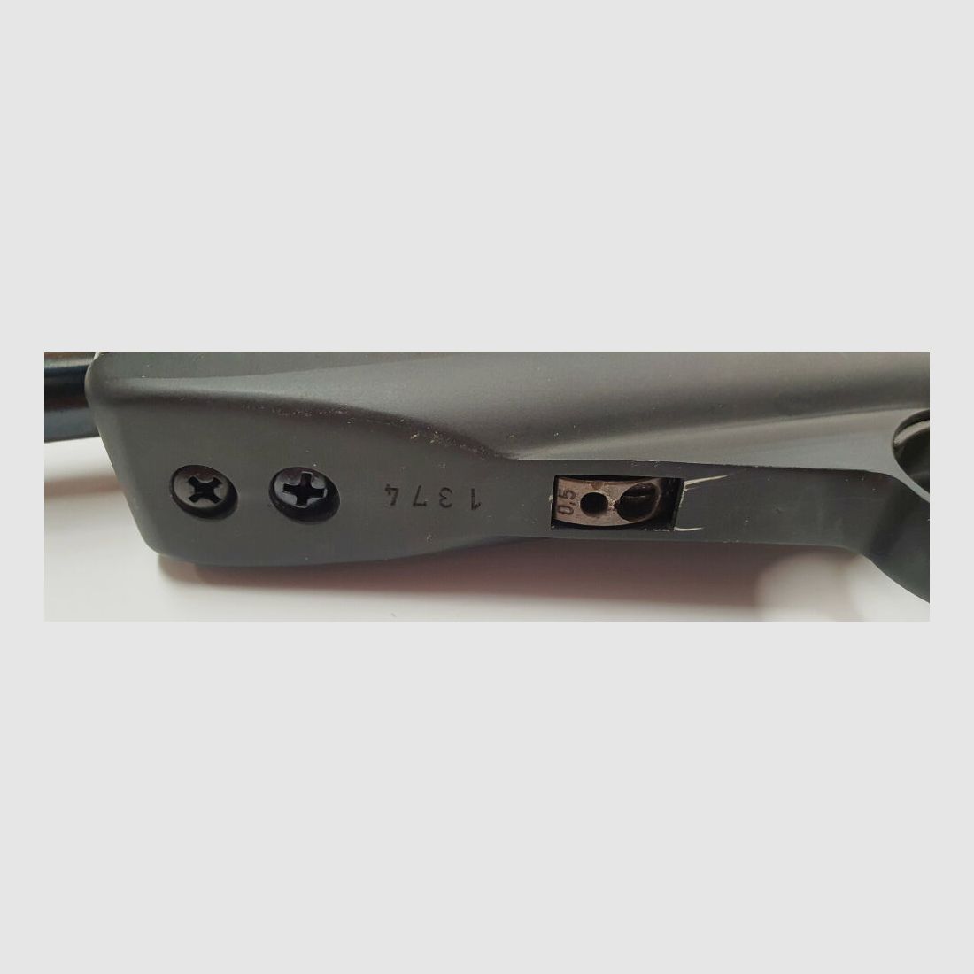 Feinwerkbau Feinwerkbau Mod. 65 4,5/.177 FWB 65 Mk. I , vierstellige Seriennummer, Federdruck / Seitenspanner