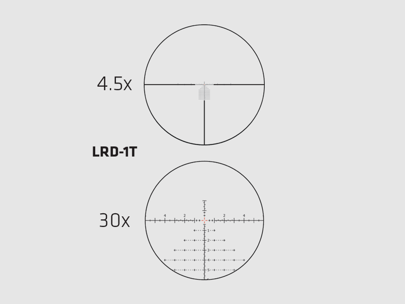 Delta Stryker HD 4,5-30×56 mm FFP (Ret. LRD-1T MRAD), immagine 6 di 6