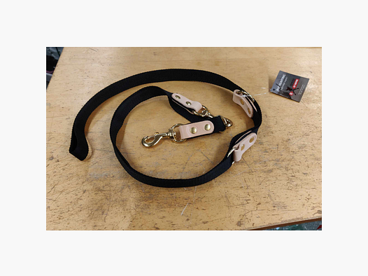 BLF Dressurline Webbing - 25mm x 250cm - Sort