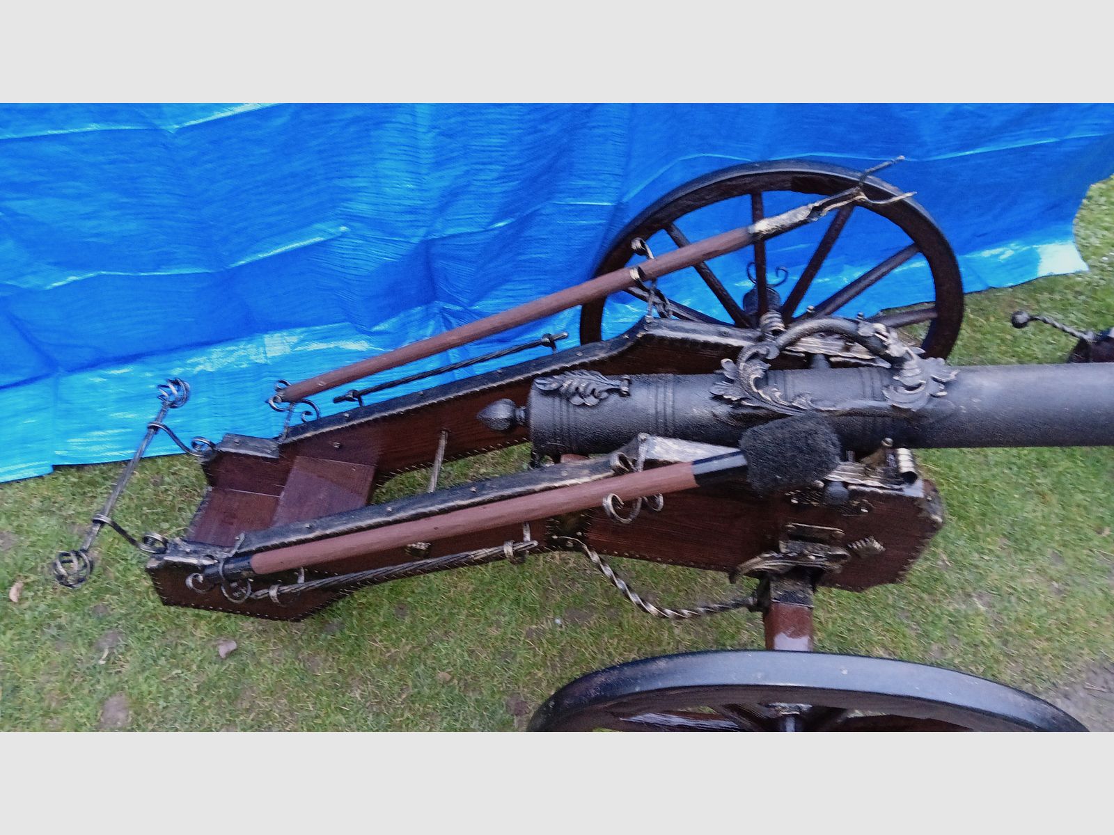 GUN,CANON XXXL Vente de canons de jardin pour tirer des feux d'artifice