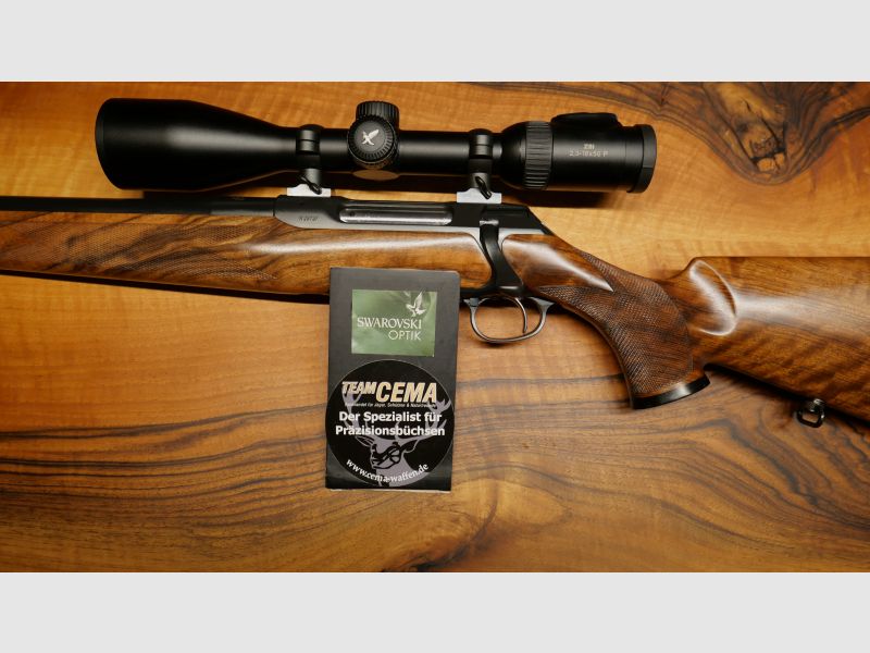 Sauer & Sohn S 202 Eckernförder Fertigung, cal. 308 Win. LINKSHAND, Swarovski Z8i van TEAM-CEMA.DE, afbeelding 3 van 6