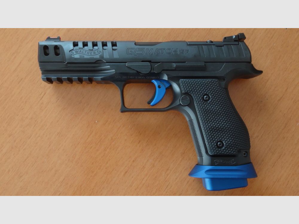 Pistola SL de Walther: WALTHER Q5 Match SF Champion