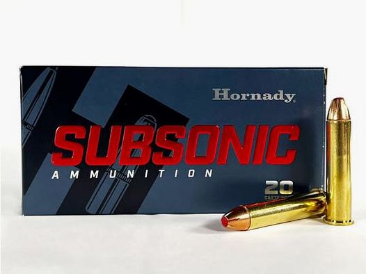 Hornady .45-70 Gov. SUB-X SUBSONIC 410 grs