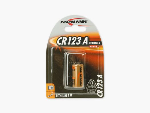 Pile Lithium CR123 3 volts - Ansmann