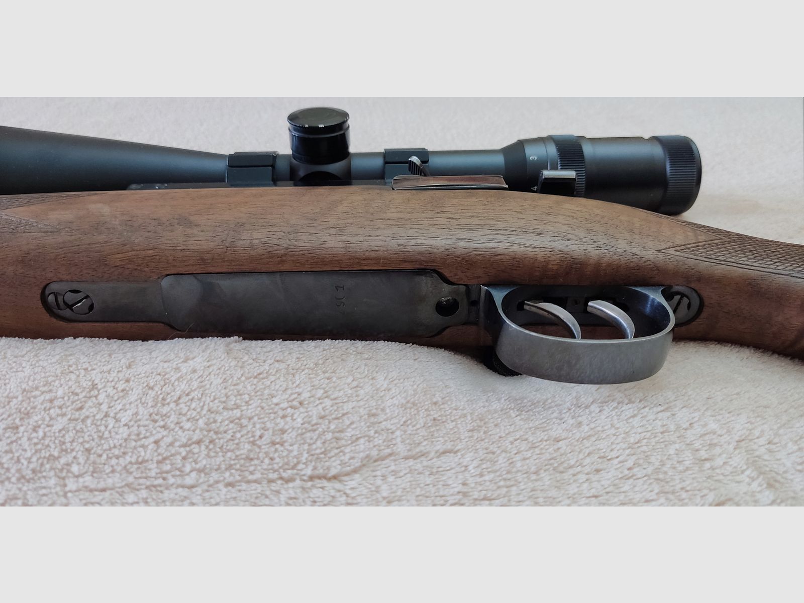 Mauser rifle hunting k98 Zastava M70 M98 98k young hunter complete set tracking dog handler .30-06 muzzle thread M15 thread for suppressor with reproof