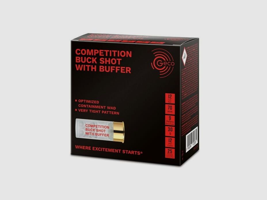 Geco Competition Buck Shot 30g 12/70 - 25 Pack