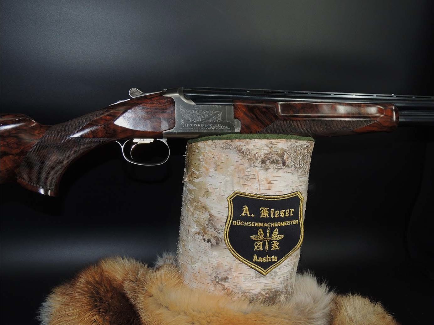Browning B325 Bockflinte Handschäftung, Bild 2 von 13