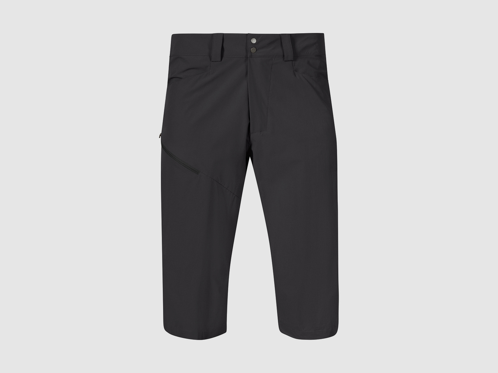 Bergans Vandre Light Softshell Lange Shorts Heren Donker Schaduw Grijs 46