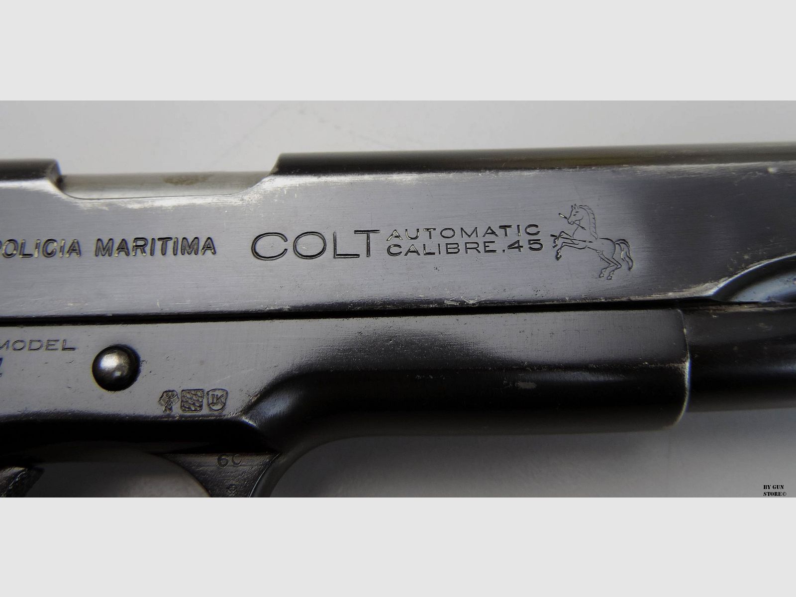 Colt pistol mod. 1911A1 cal. 45 Acp POLICIA MARITIMA Argentina, image 9 of 12