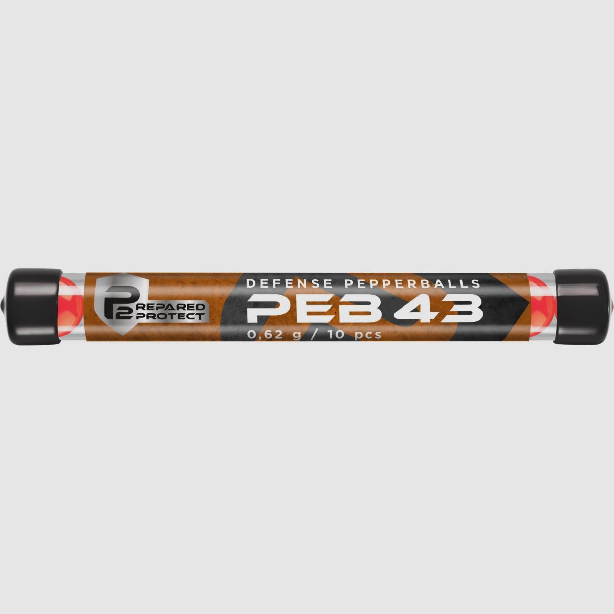 P2P Defense PEB 43 Pfefferkugeln Kaliber .43 - 10 Stück