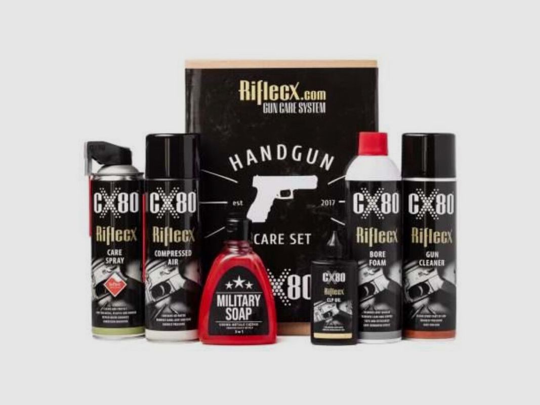 Riflecx Handgun Care Set