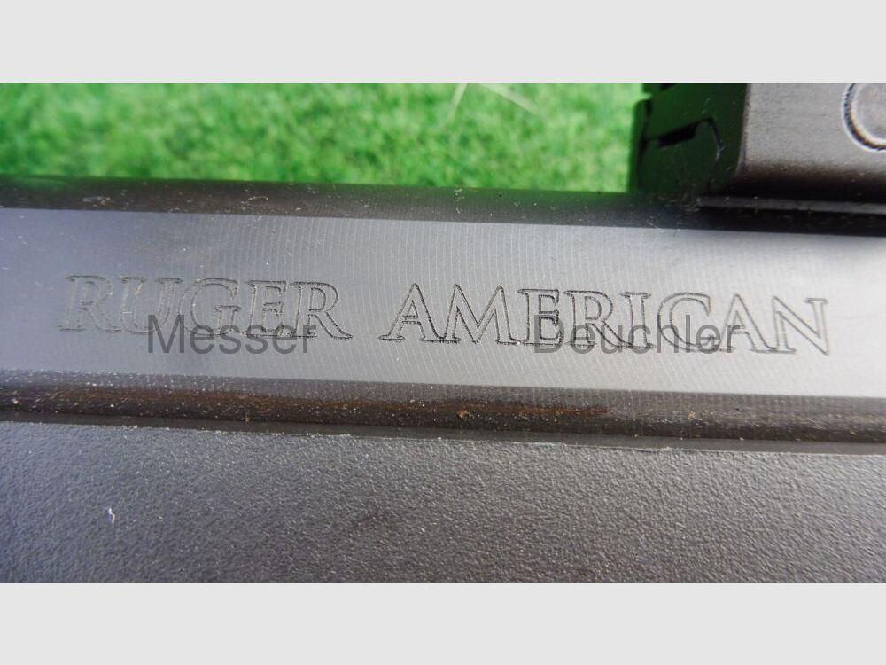 Ruger Amerikan Rifle mit Drückjagdzielfernrohr fertig montiert