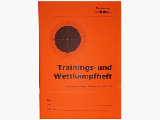 Trainings-und Wettkampfheft