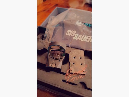 SIG SAUER ROMEO 1 PLUS GLOCK MOS ADAPTERPLATTE