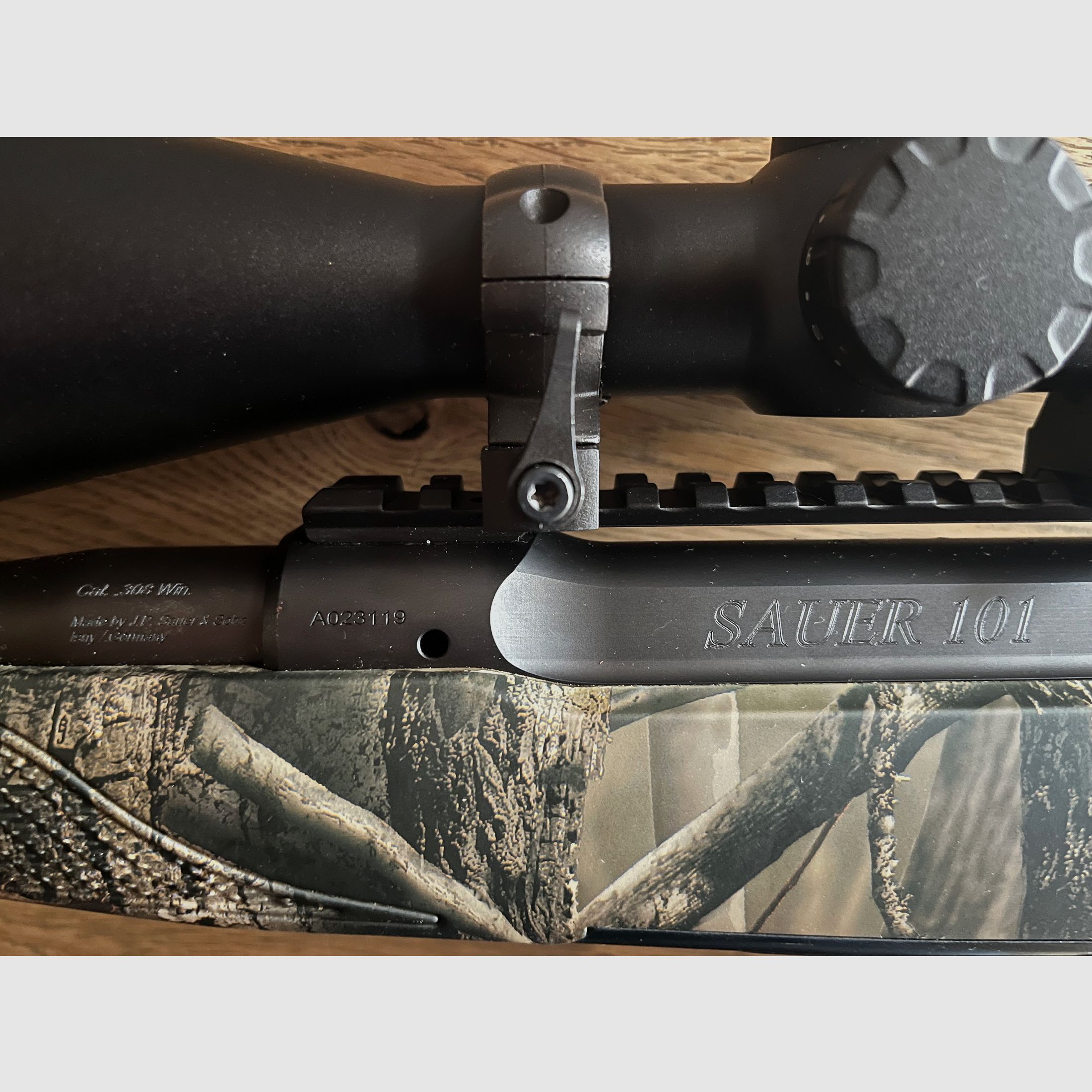 Sauer & Sohn 101. .308 perfect complete package.