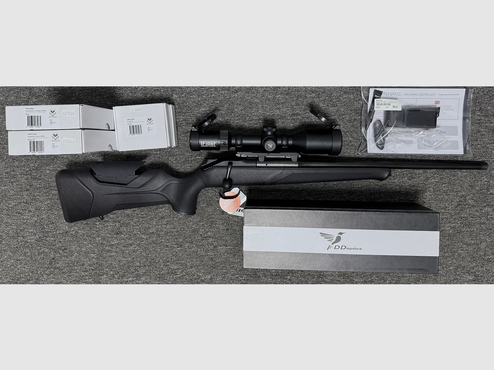 Blaser R8 Professional 2.0 - .30-06 + M15x1 + LL 52cm + DDoptics 2-20x50 IFiber - Neuwaffe