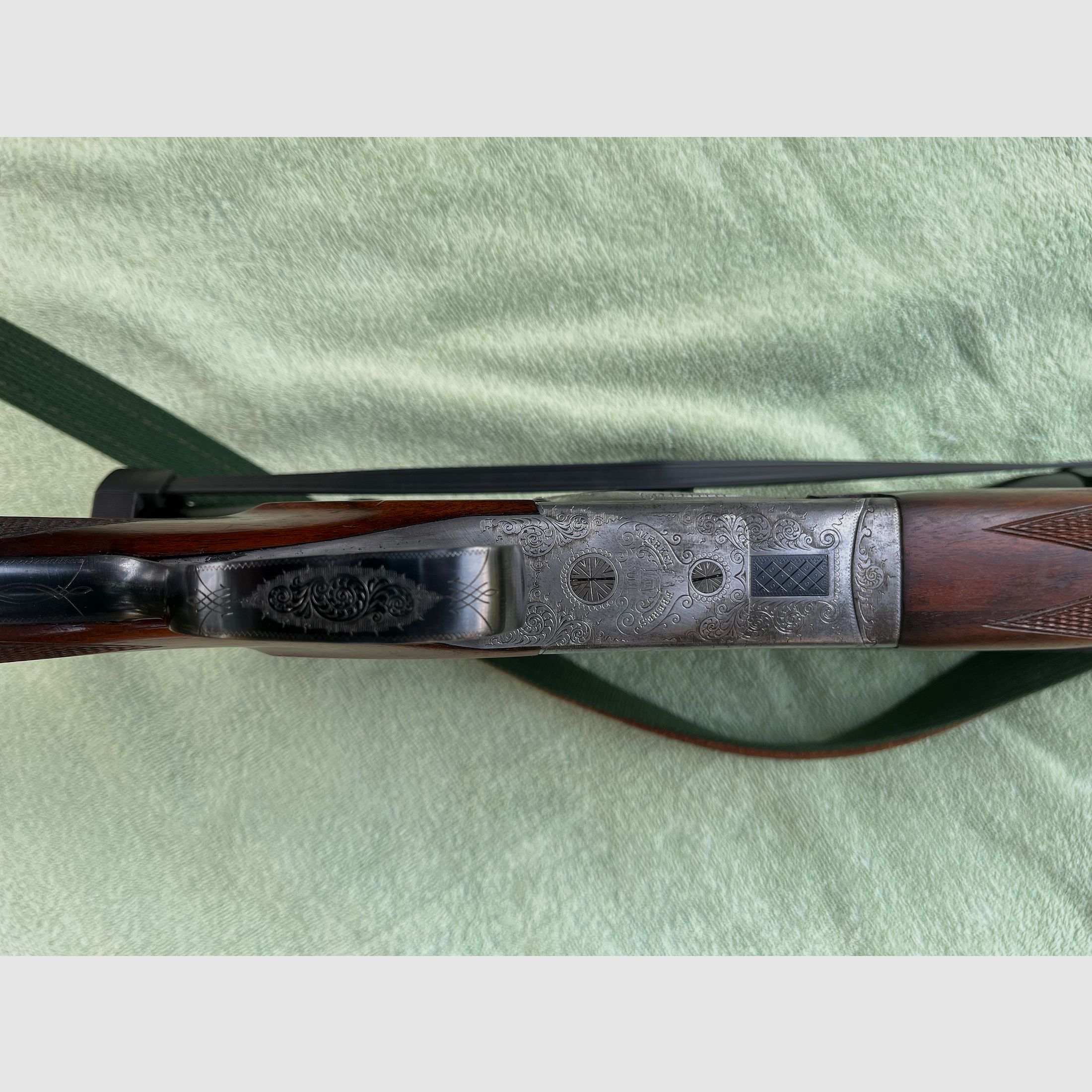 Bockbüchsflinte MERKEL Suhl BBF 7x65R 20/76 Swarovski 3-12x50 Z4i come nuova, rara