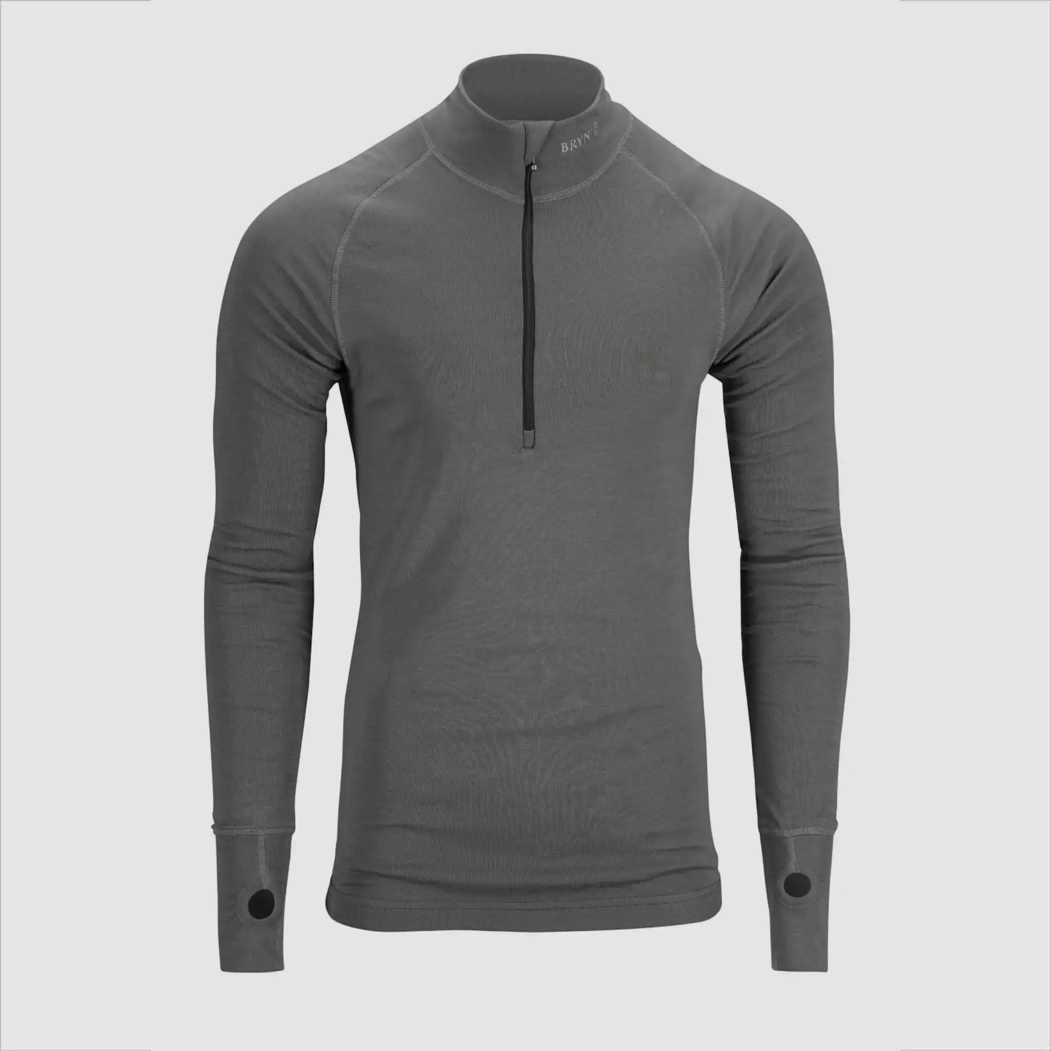 Brynje Brynje Shirt Tactical Arctic Zip Polo 3/4 - Olijf / 3XL
