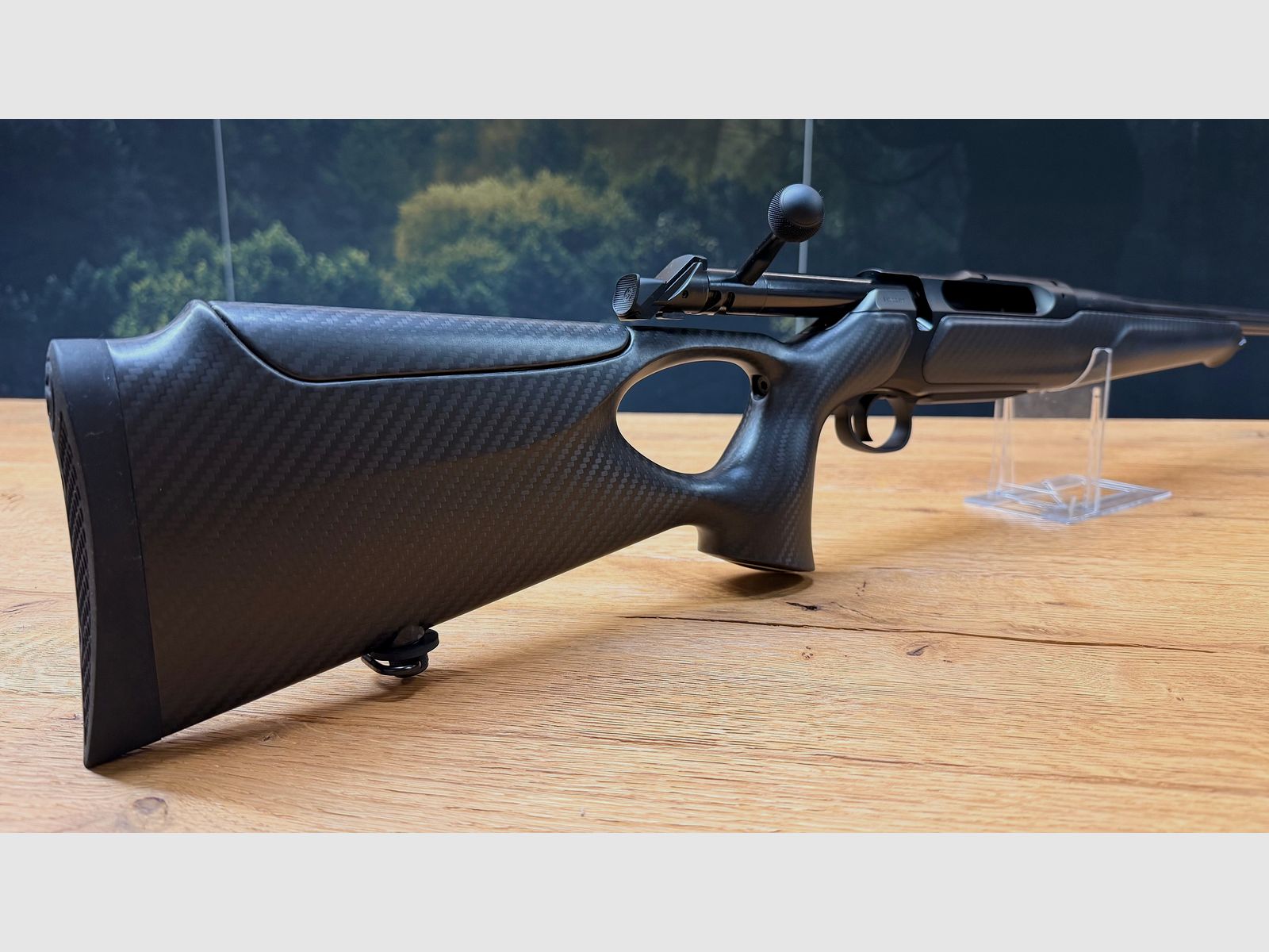 Sauer 505 XTC Black / 8,5x55 Blaser / 47cm canna / filettatura / senza mirino / pacchetto Highland