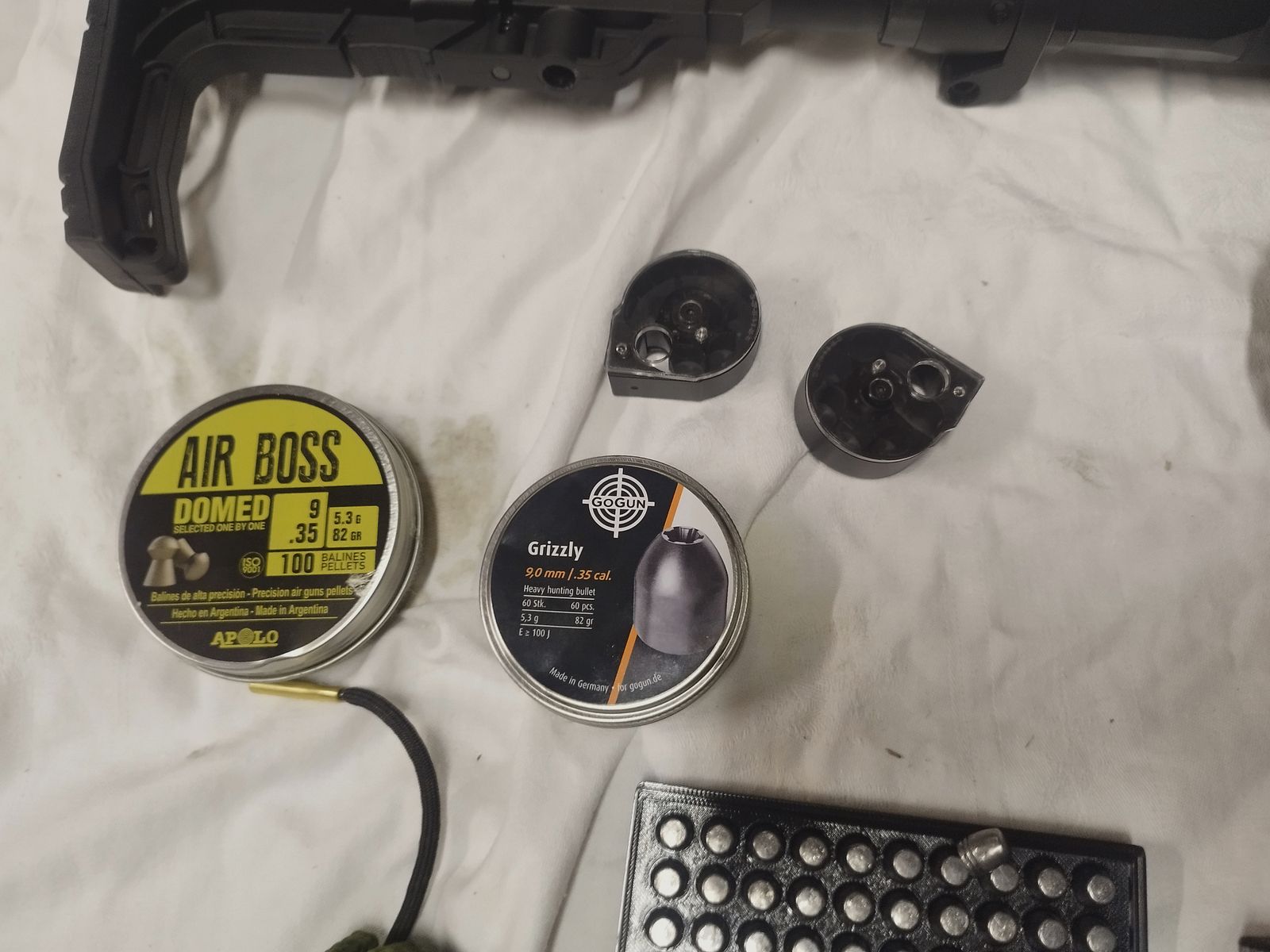 AEA HP Max MK2 Jads suppressor + extender, bullets, accessories