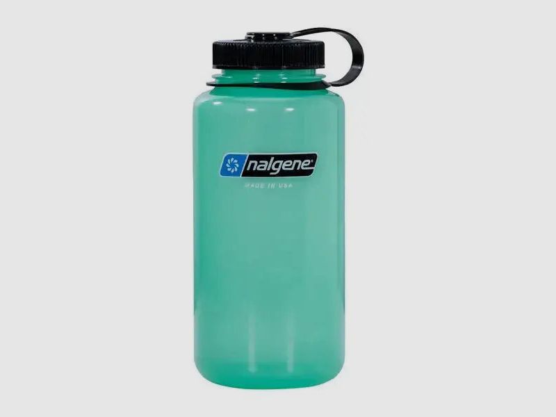 Nalgene Nalgene Water Bottle Wide Mouth Glow Sustain 1 L green