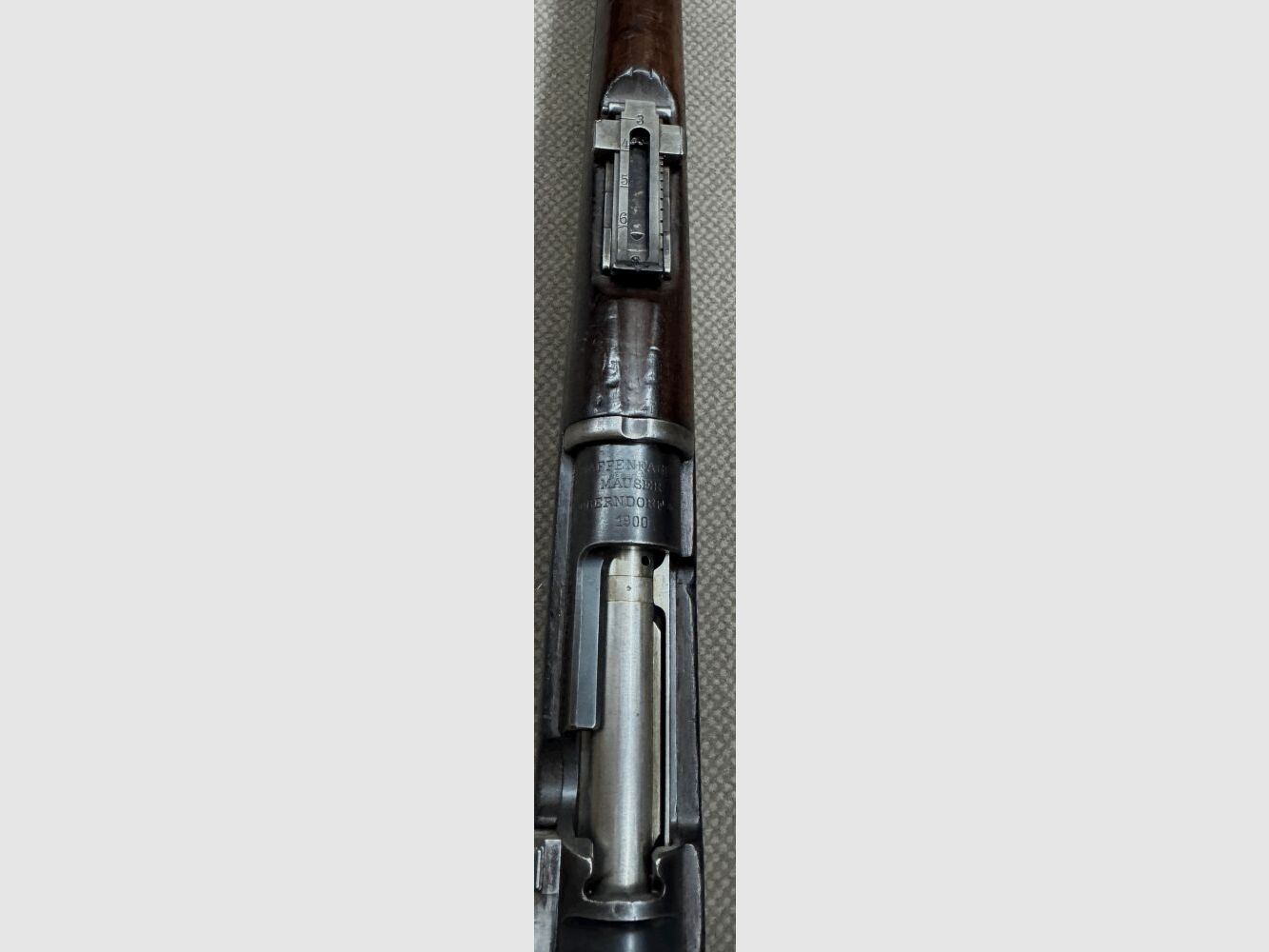 Gewehr 1896 Schwedenmauser Fertigung Mauser Oberndorf 1900 6,5x55Schwed