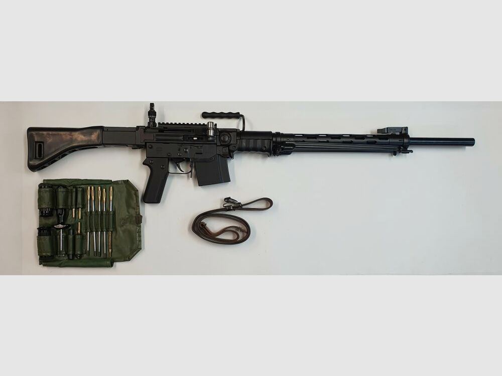 Schwaben Arms GmbH !!!Absolute rarity!!! Self-loading rifle SAR M57 Swiss Match, caliber .308win. similar to SIG Stgw.57/PE57
