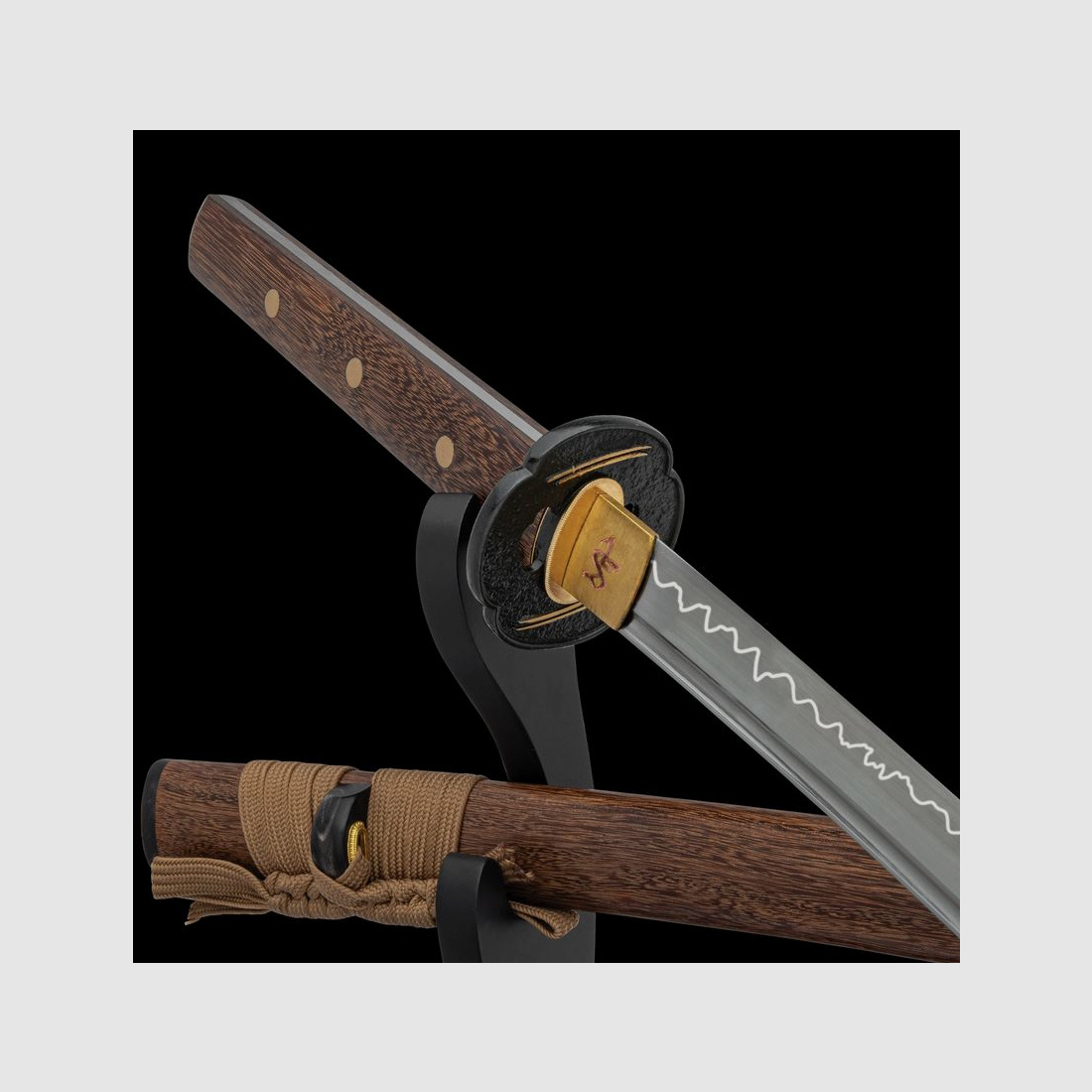 Shikoto Tigerwood Wakizashi | 12113