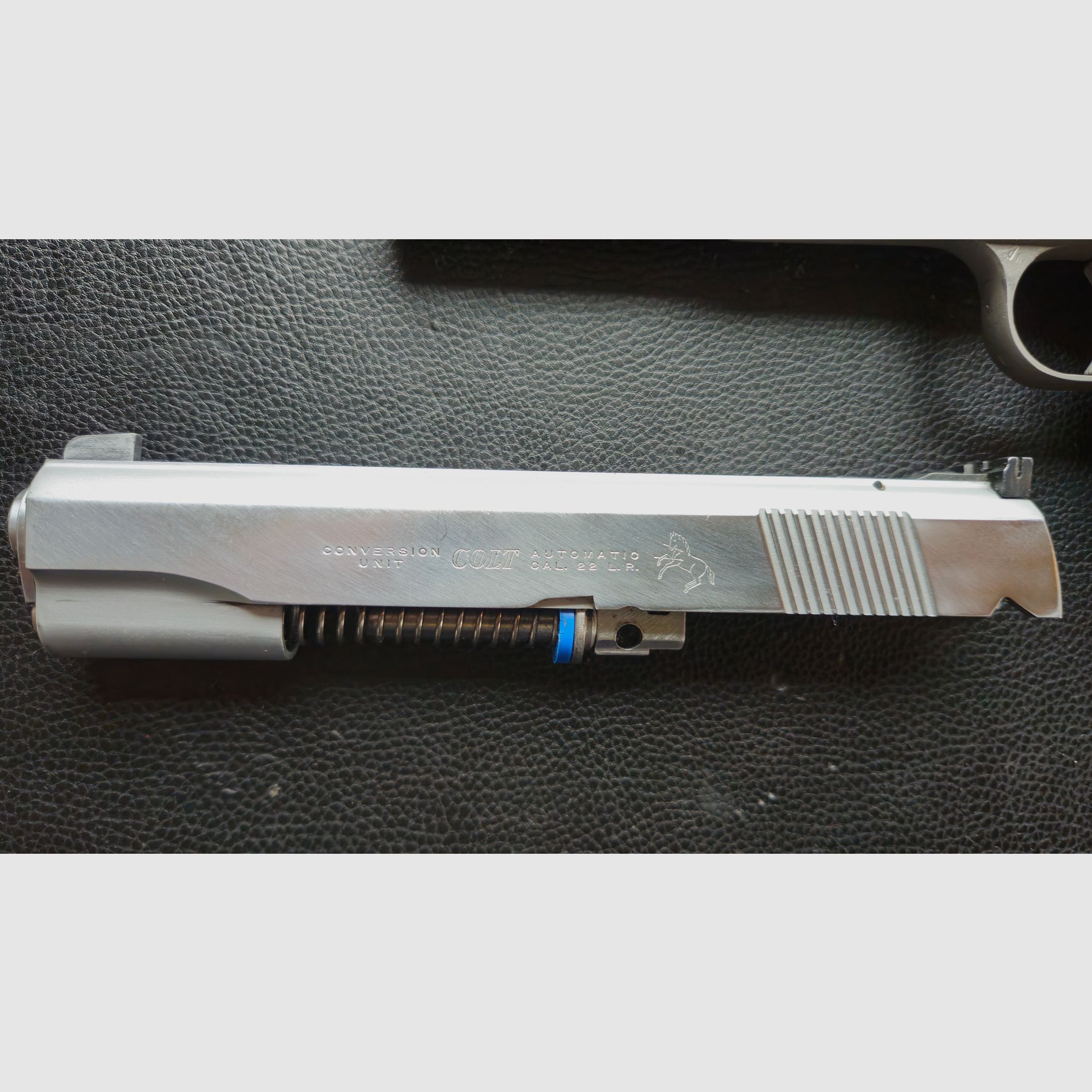 Colt 1911 Gold Cup National Match Kal .45 ACP, Colt Wechselsystem .22lr (Nummerngleich), Les Baer 9mm  Wechelsystem