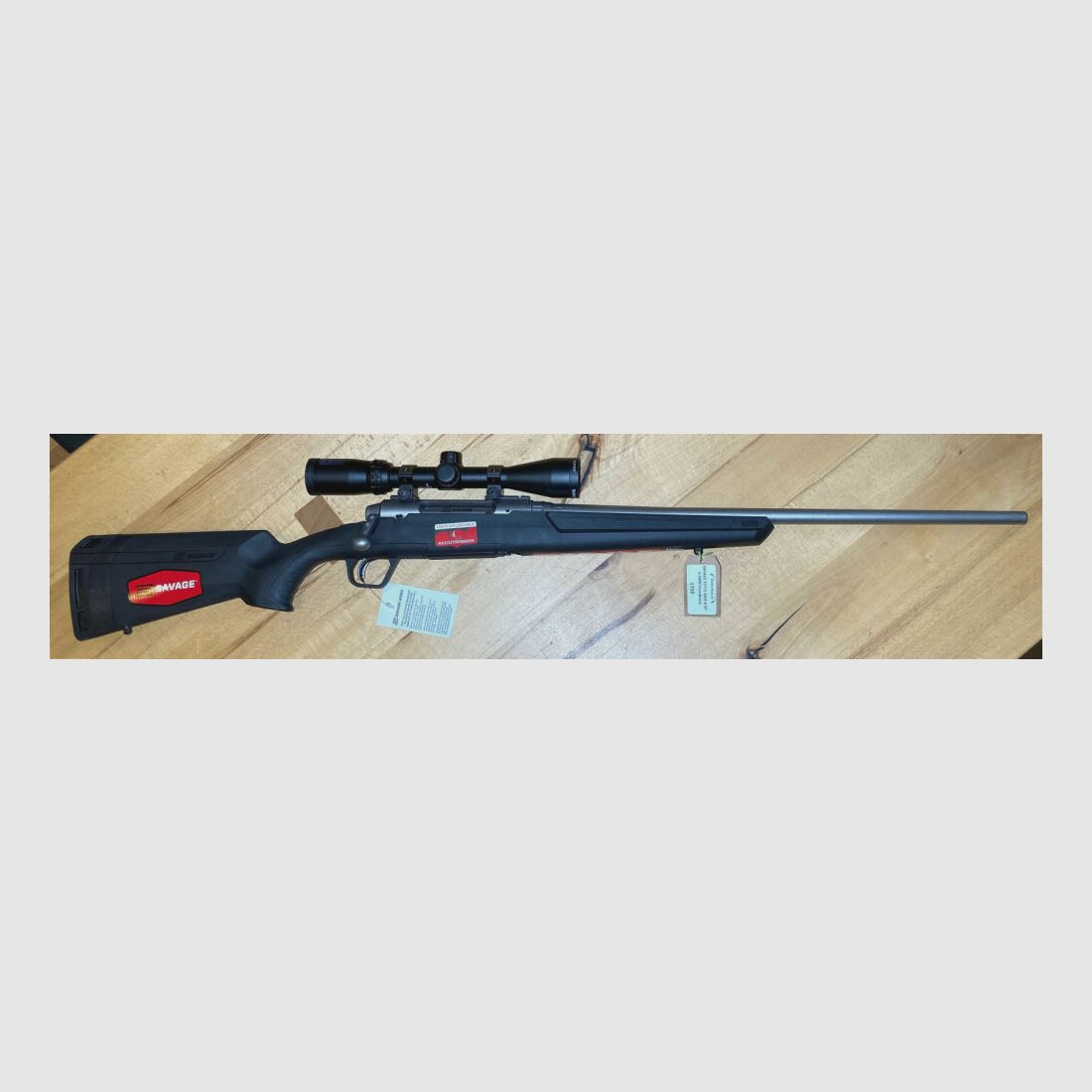 Savage Axis II XP 6,5 Creedmoor con Bushnell Banner 3-9x40