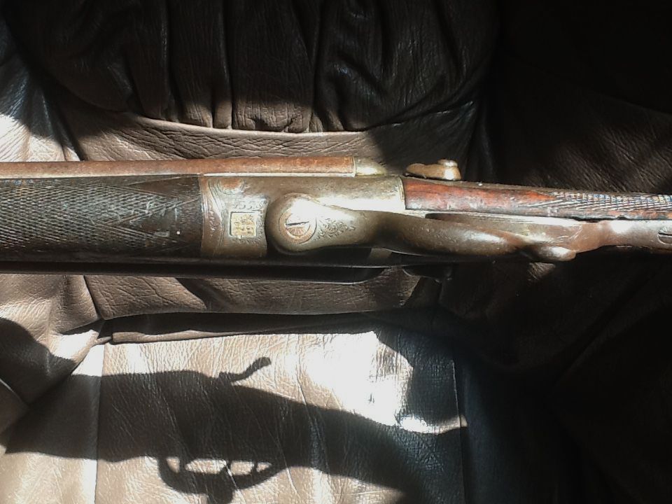 P.Ward, Henfield damask pistol / England, image 3 of 3