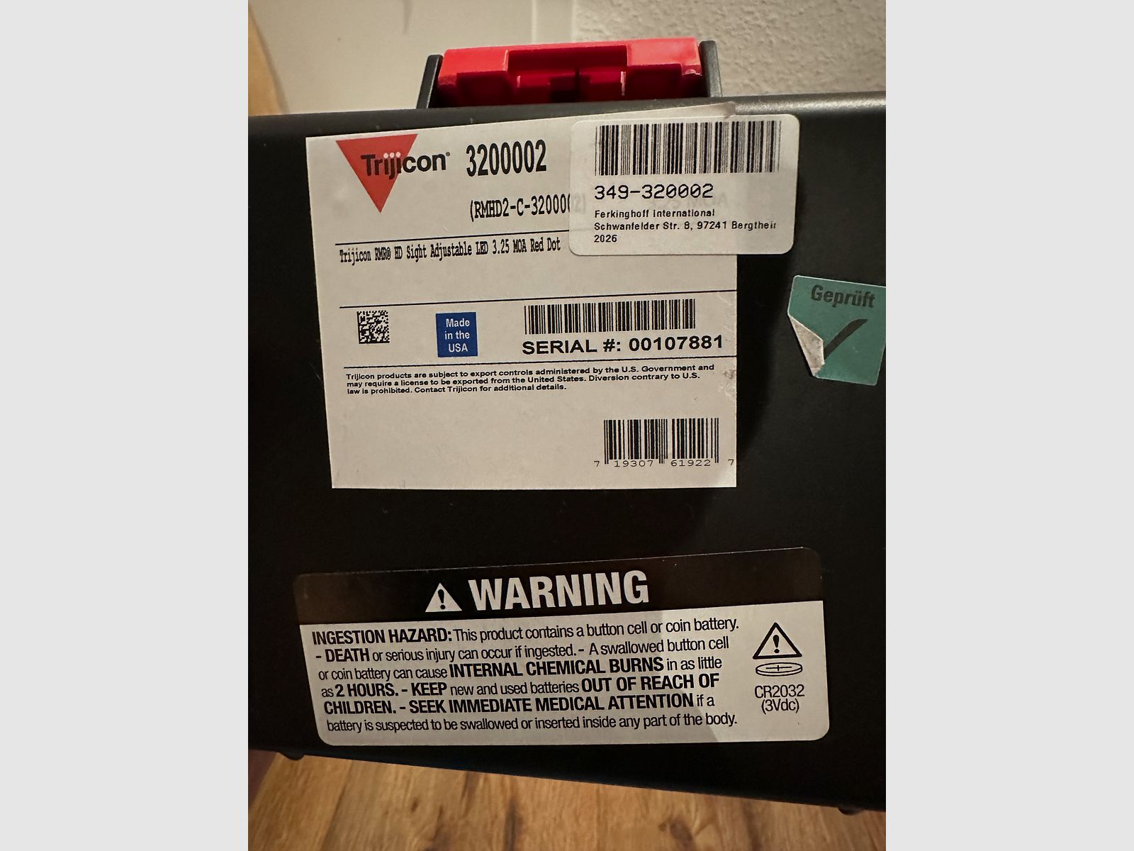 Trijicon RMR HD – 3,25 MOA / 55er Circle-Dot