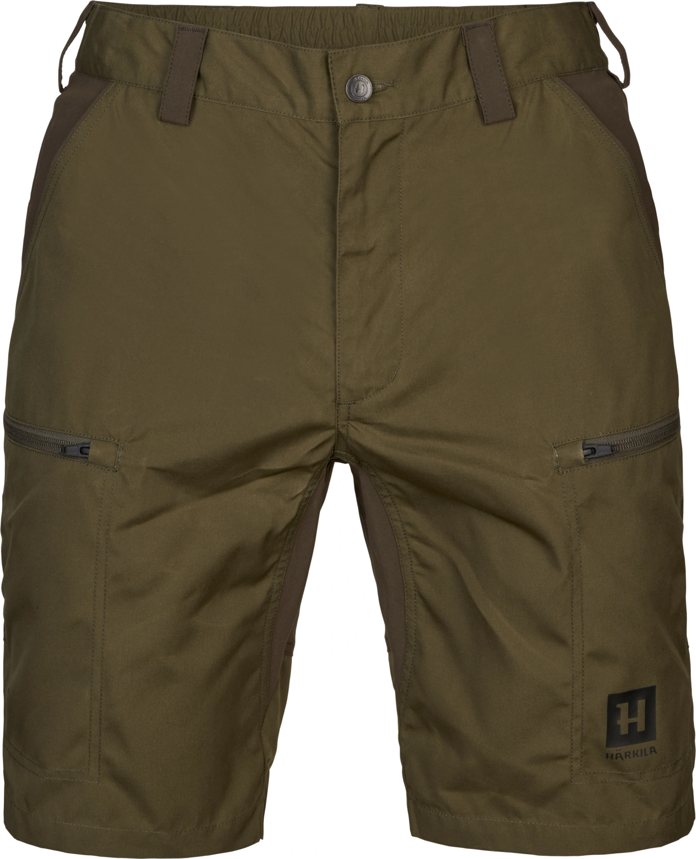 HARKILA Fjell Shorts – Dark Olive / Willow Green (106100091), image 5 of 5