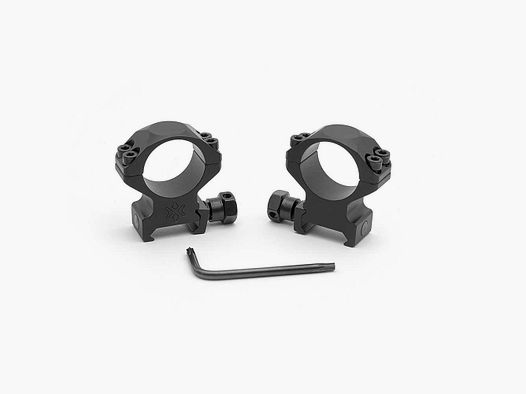 Vector Optics XASR-2501 Anillos Picatinny de perfil bajo X-Accu de 25,4 mm y 1 pulgada