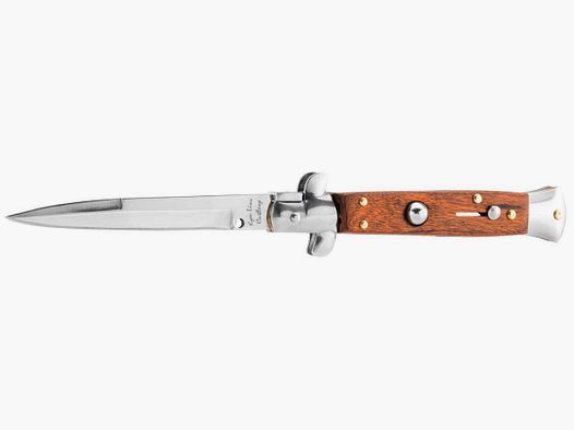 Couteau pliant cran d'arrêt automatique bois sicilien