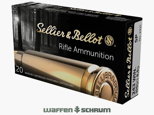 Sellier & Bellot Teilmantel 6,5g - 100gr. .243Win