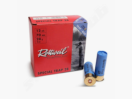 Munición de escopeta Rottweil Rottweil Special Trap 12/70 28g
