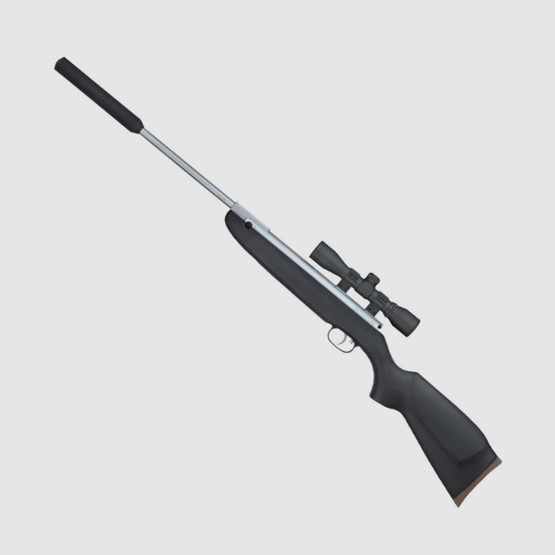 Weihrauch HW 30 air rifle set with scope 4x32 4.5mm